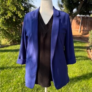 Maurices Blue Versa Open Blazer